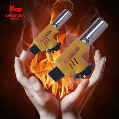 Ajuste rápido de la llama de ignición de la cocina del arma de llama del gas del butano