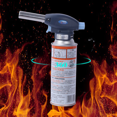 Antorcha plástica negra del gas de la cocina del 17cm para la calefacción de la comida