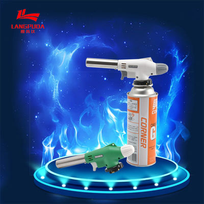 Arma de llama de butano de 1300 grados para soldadura de soldadura 150 g/h Consumo de gas grado industrial