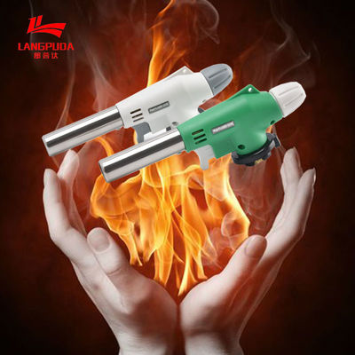 Pistola de llama de butano metálico Blister Pack Capacidad de soldadura a 1300 grados