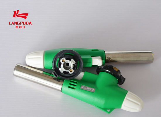 Arma de llama el 18cm portátil plástico, antorcha de la calefacción del butano 150g/h