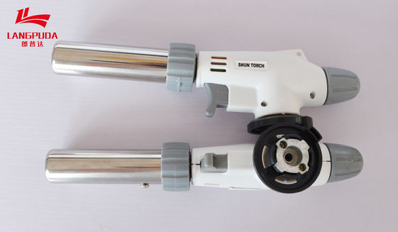 360 libre gire el interruptor manual ajustable del botón de la antorcha del gas que acampa