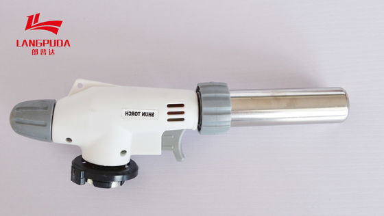Arma de llama eléctrico automático de la ignición el 19.5cm, lámpara de soldar del gas que acampa