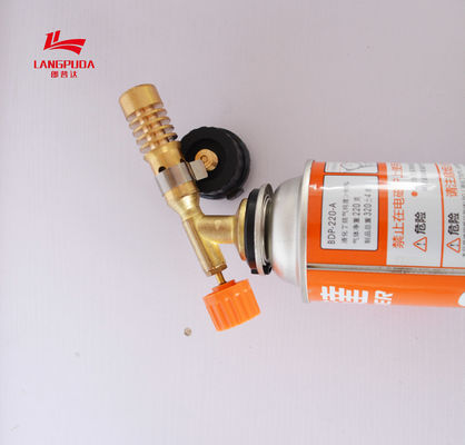 Arma automático de la antorcha de la cocina de la ignición el 12cm, hornilla de la antorcha del gas del casete