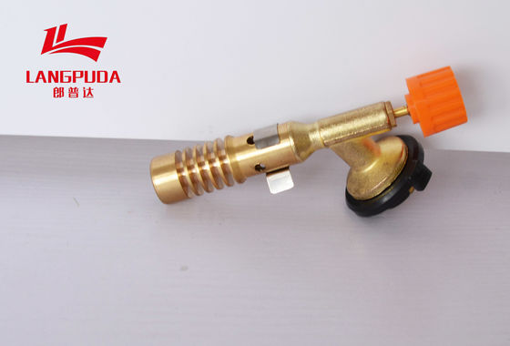 Lanzallamas portátil de la antorcha de la calefacción de gas de la rotación libre el 12cm
