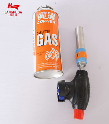 Antorcha del arrancador de fuego de la BARBACOA del metal que acampa portátil los 24cm