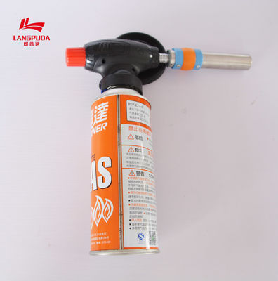 Arma de llama portátil del butano de la antorcha del gas del metal los 24cm de la cocina