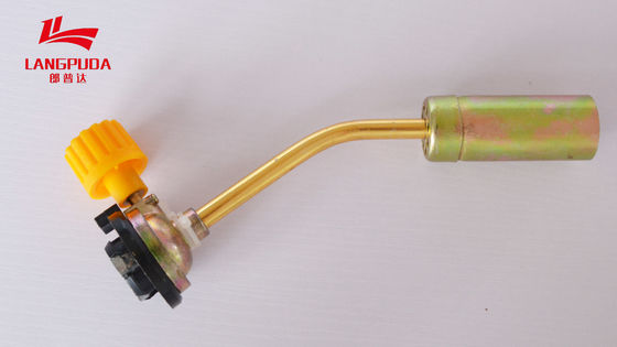 hornilla de la antorcha del gas del casete del 19.8cm, llama ajustable de la antorcha de la soldadura oxiacetilénica del butano