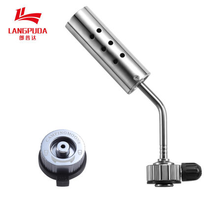 Lámpara de soldar portátil del gas del butano de los 21cm