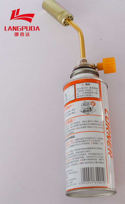 Arma de la antorcha de la cocina del autoencendido el 19.8cm, antorcha ajustable del gas del butano para cocinar
