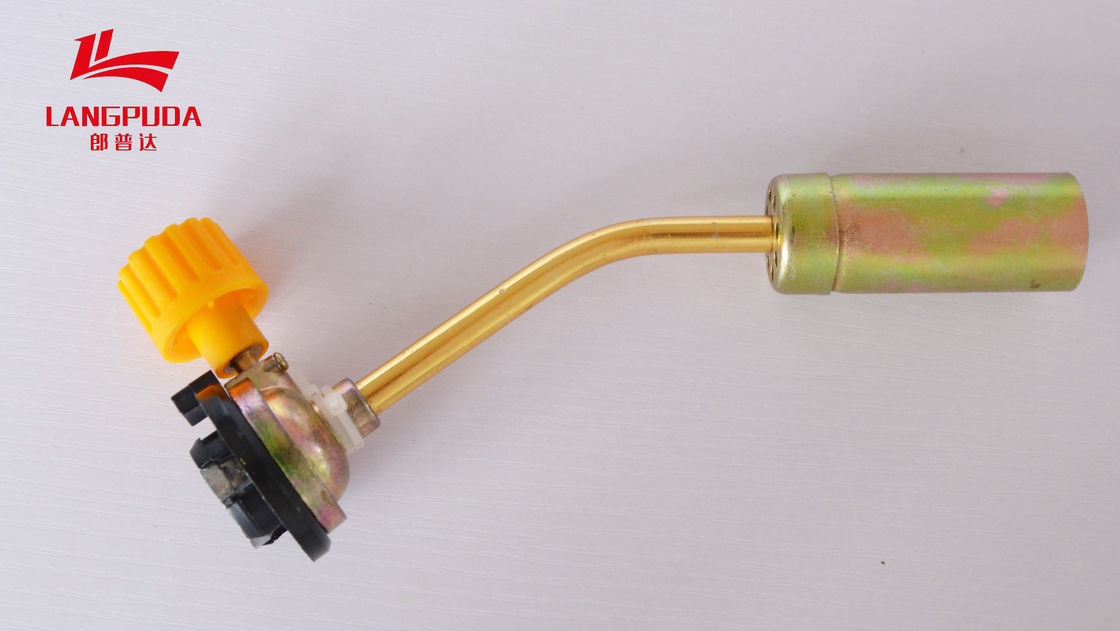 hornilla de la antorcha del gas del casete del 19.8cm, llama ajustable de la antorcha de la soldadura oxiacetilénica del butano